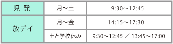 営業時間